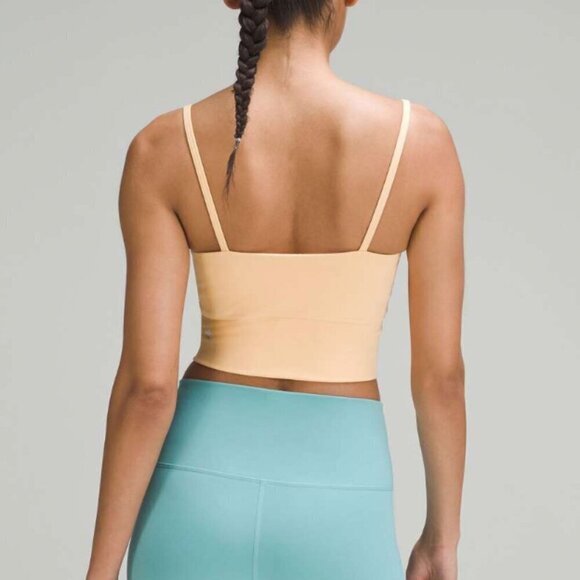 Lululemon Wunder Train Strappy Tank Top Summer Glow - Size 10 - Picture 3 of 8